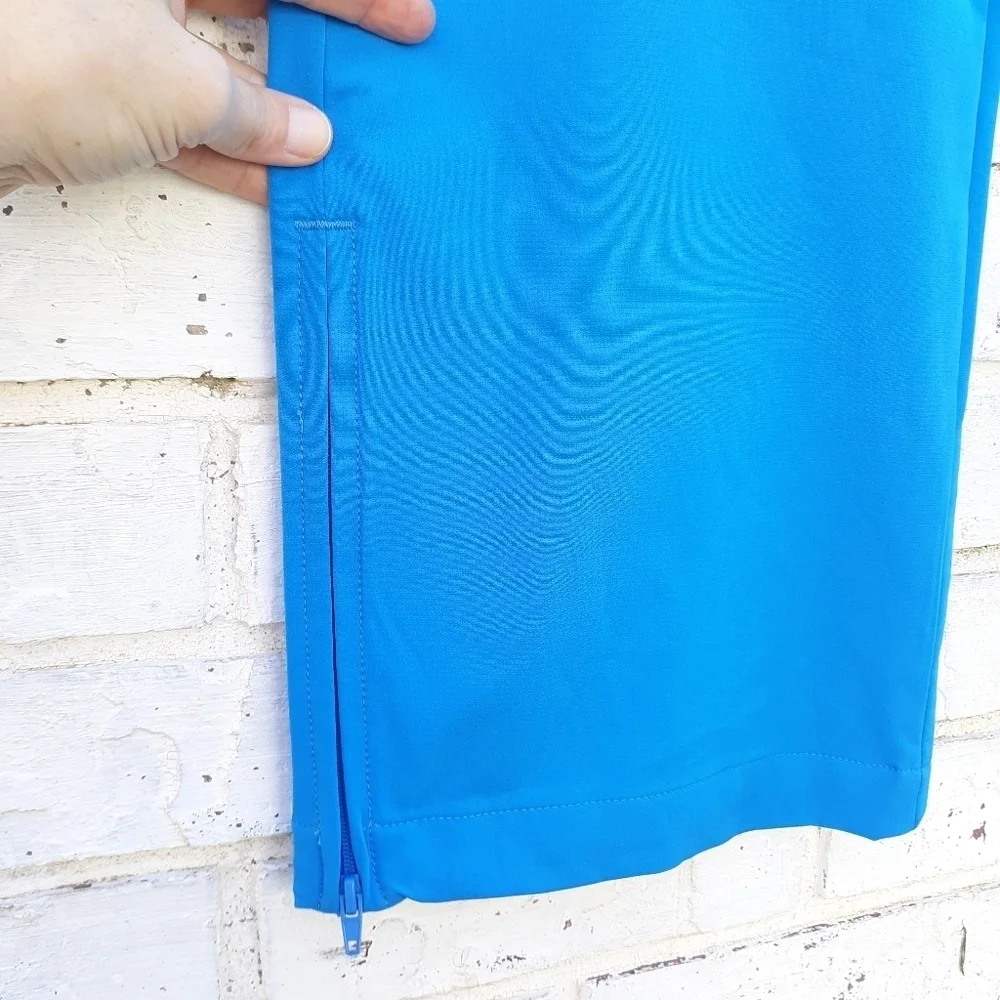 Callaway Performance Pants Blue Stretch Waist